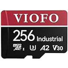 Viofo 256 GB Höghastighets Micro SD U3 Minneskort Med Adapter