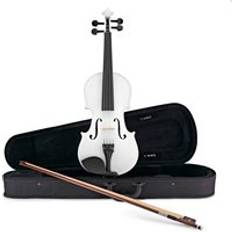 Vita Fioler/Violiner Gear4music Elevfiol I Fullstorlek Vit