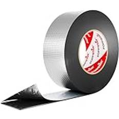 Poppstar Butyltejp Aluminium 10m x 50mm 1,5 mm Tätningsband Självhäftande