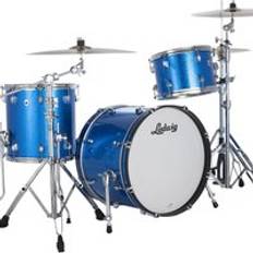 Musikinstrument Ludwig Neusonic 20 Inch Downbeat Shell Pack Blue Super Sparkle