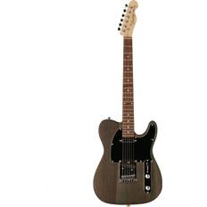 Fazley Outlaw Series Coyote Basic SS Black Electric Guitar with Gig Bag