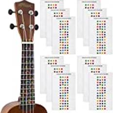 Ukulele Note Sticker 12 Pack