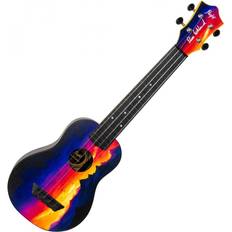 TUSL Elise Ecklund Travel Long Neck Soprano Ukulele Sunset