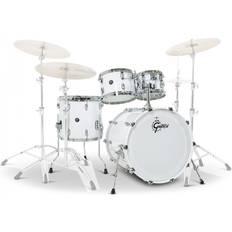 Gretsch Musikinstrument Gretsch Renown Maple 22 4pc Shell Pack Piano White