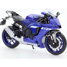 Miyako Doyusha Diecast Motorcycle 2022 Yamaha Blue Finished YZF-R1