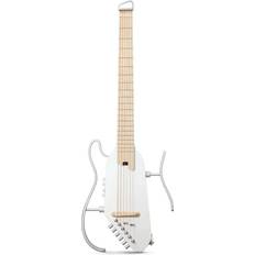 Donner HUSH-I PRO Silent Guitar White