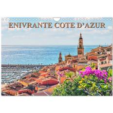 Enivrante Côte D'Azur Calendrier Mural 2025 DIN A4 Vertical