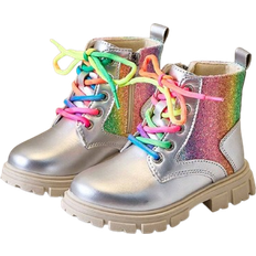 Shein Kids Boots Girls Ankle Boots New AutumnWinter Side Zipper Party Boots