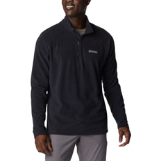 Hiking - Men Tops Columbia Lake Aloha Half Zip Fleece Pullover - Black