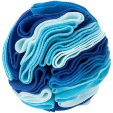 Blue 7.8 In Pet Sniff Balls Soft Creative Portable Slow Food Training Dog Toys