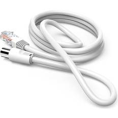 Hama Cordon D’Antenne Fiche Coax. Mâle RJ45 2,5 m 2.5m