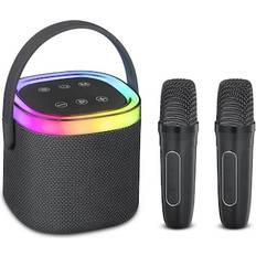 Karaoke Andersson KEM-D3000 Bärbar Karaokehögtalare Med 2 Mikrofoner