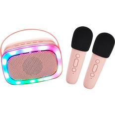 Karaoke with Lights and Two Microphone R