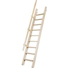 Hemsetrappe Loft Hemsetrappe OMP Ubehandlet Gran Inkl Glidebeslag 300 Cm