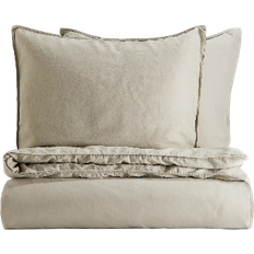 Viscose Bed Linen H&M Linen-blend Double/king Size Set Duvet Cover Green (200x200cm)