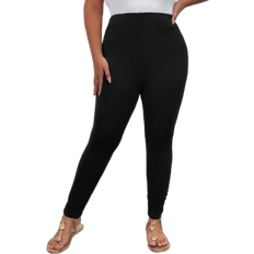 Shein Plus Solid Color SlimFit Leggings Casual Wear