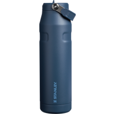 Stanley 36 oz. IceFlow Flip Straw 2.0 Bottle, Navy Water Bottle 36fl oz