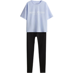 H&M Mädchen 2-Pin Sportset aus DryMove - Blau