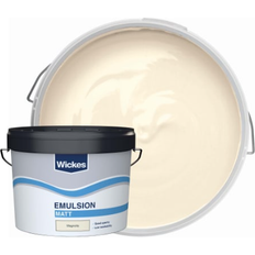 Wickes Matt Emulsion Magnolia Wall Paint Magnolia 10L