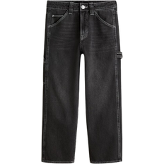 H&M Loose Fit Carpenter Jeans - Grau