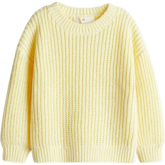 H&M Chenille Knit Jumper - Yellow