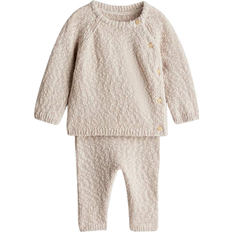 H&M 2-teiliges Set aus Boucléstrick - Braun