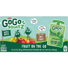 Kosher Baby Food & Formulas GoGo squeeZ GoGo Squeez Fruit On The Go Apple Sauce Apple Apple Pouches 90g 12pcs 1pack