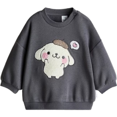 H&M Baby Sweatshirt Med Motiv - Grå