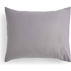 Dunelm Soft Easycare Standard Pillowcase Pair Pillow Case Grey (76x48cm)