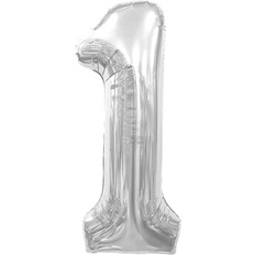 Silver Number Balloons Shein 40 Inch Large Foil Mylar Balloons