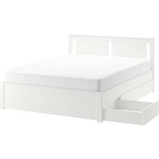 IKEA SONGESAND med 2 sänglådor Sängram 160 x 200cm
