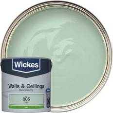 Wickes Vinyl Silk Emulsion Sage Wall Paint Sage 2.5L