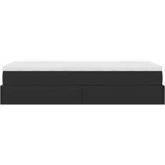 vidaXL Ottoman Med Madrass 80x200 cm Ramsäng 80x203cm