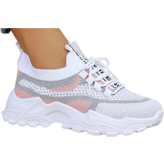 Running trainers women Shein Women Summer Breathable Mesh Shoes LowCut Colorblock Casual Shoes Comfortable Sports Running Shoes