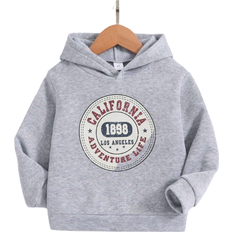 116/122 Hoodies Shein Boys Letter Graphic Hoodie