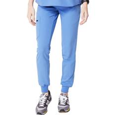 Figs Zamora Jogger Scrub Pants - Ceil Blue