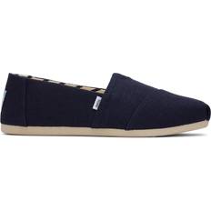 Blue - Women Low Shoes Toms Women's Blue Alpargata Navy Heritage Canvas Espadrille Shoes
