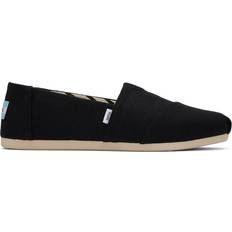 Women toms shoes Toms Women's Black Alpargata Heritage Canvas Espadrille Shoes