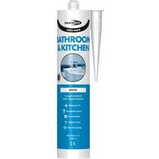 White bathroom sealant Bond It Bath-Mate Bathroom & Kitchen Sealant 300ml 1pcs