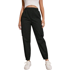 Shein pc GirlsTeenage Casual Straight Leg Drawstring Pants With Pockets Spring Autumn