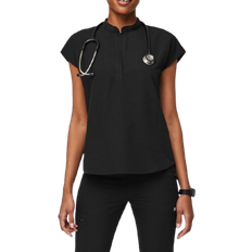 Workwear & Equipment Figs Rafaela Oversized Scrub Top - Black