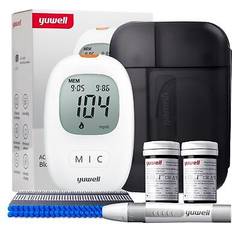 Glucometers Yuwell Blood Glucose Monitor Diabetes Testing Kit Model 710