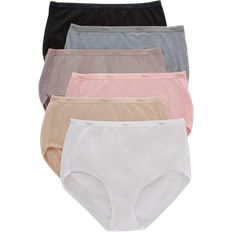 Hanes Cool Comfort Women's Cotton Brief Panties 6-Pack