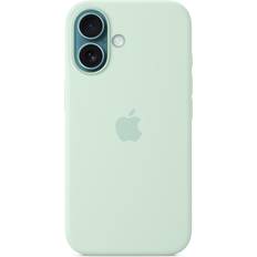Apple iPhone 16 Silicone Case with MagSafe Aquamarine