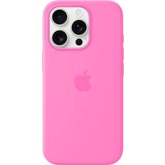 Apple iPhone 16 Pro Silicone Case with MagSafe Peony