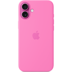 Iphone 16 silicone Apple iPhone 16 Plus Silicone Case MagSafe Pæonpink