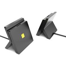 Greenzech USB 2.0 Smart Card Reader 2-in-1 CAC ID SIM Card Reader