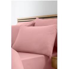 Bed Sheets on sale Catherine Lansfield So Soft Easy Iron Fitted - Coral Bed Sheet