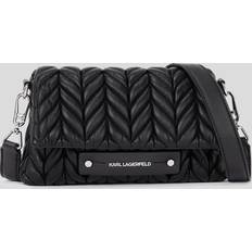 K/Weave Crossbody Bag - Black/Nickel