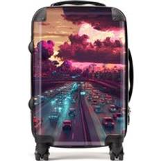 Luggage Warren Reed Elena Sable 00014 Suitcase Multi Cabin